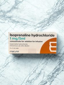 Isoprenaline Hydrochloride 1mg/5ml concentrate for solution for infusion (5 x 5ml vials) - Oxford Pharmacy Store (OPS)