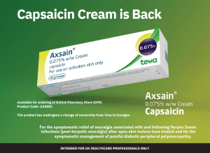 Axsain Cream 0.075% - Oxford Pharmacy Store