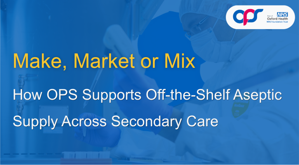 Oxford Pharmacy Store - Aseptic Services