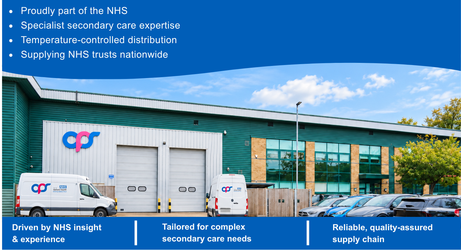 Oxford pharmacy Store - NHS Owned Specialist Wholesaler, Banbury